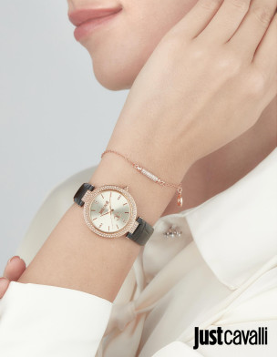 JUST CAVALLI Ladies Watch with Bracelet